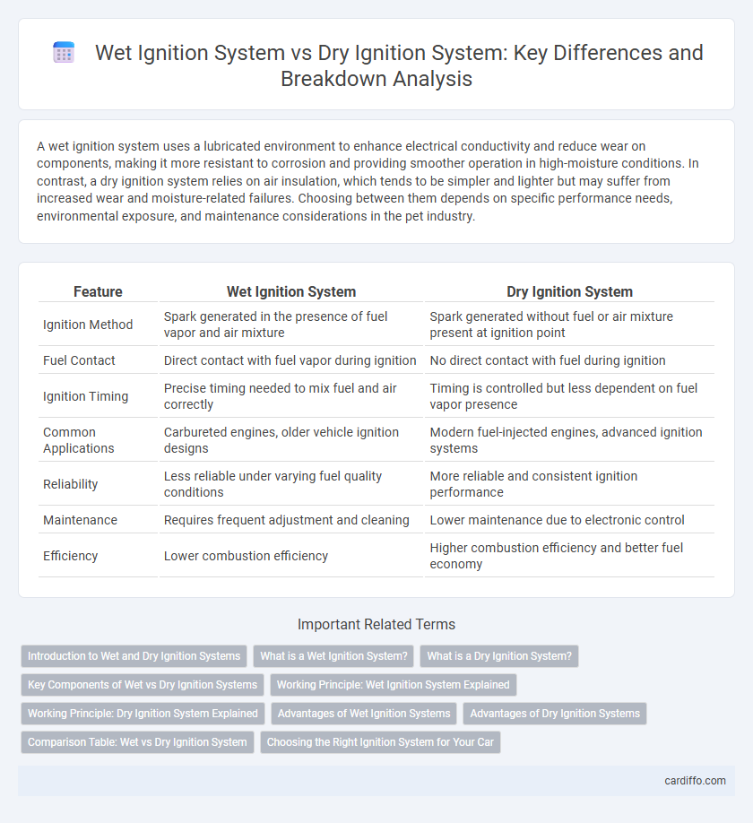 Wet Ignition System vs Dry Ignition System: Key Differences and Breakdown Analysis