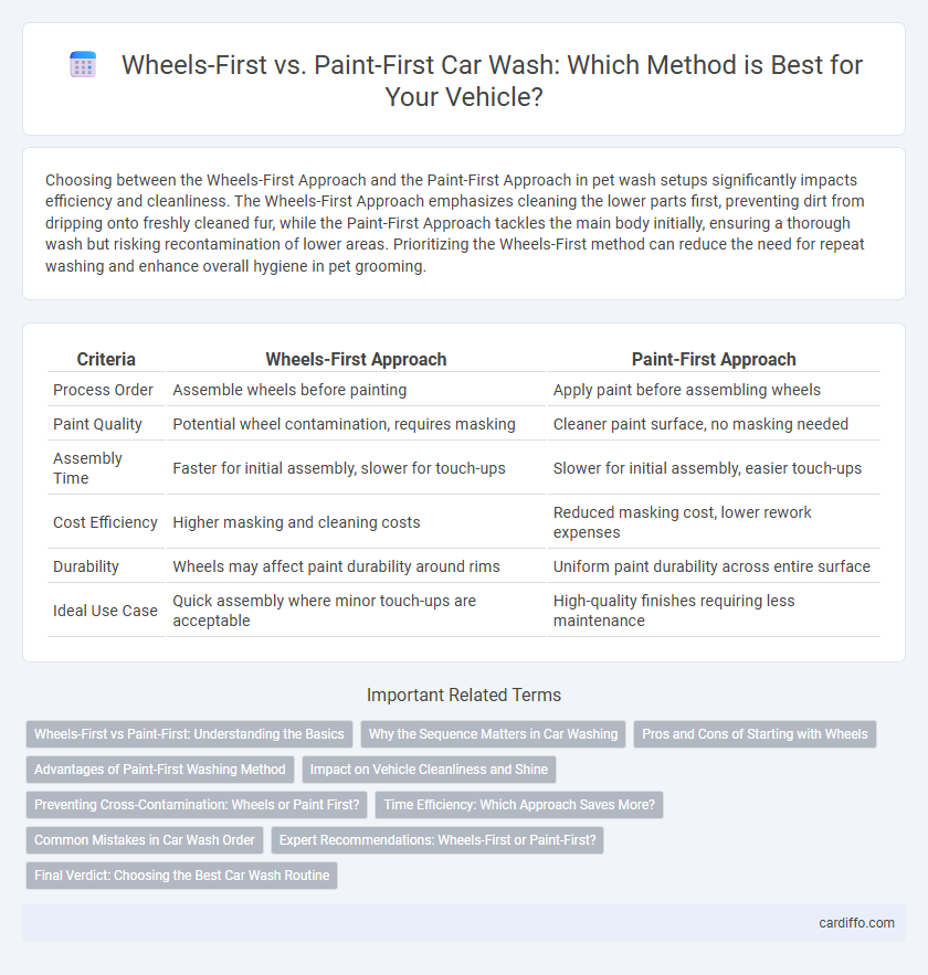 Wheels-First vs. Paint-First Car Wash: Which Method is Best for Your Vehicle?