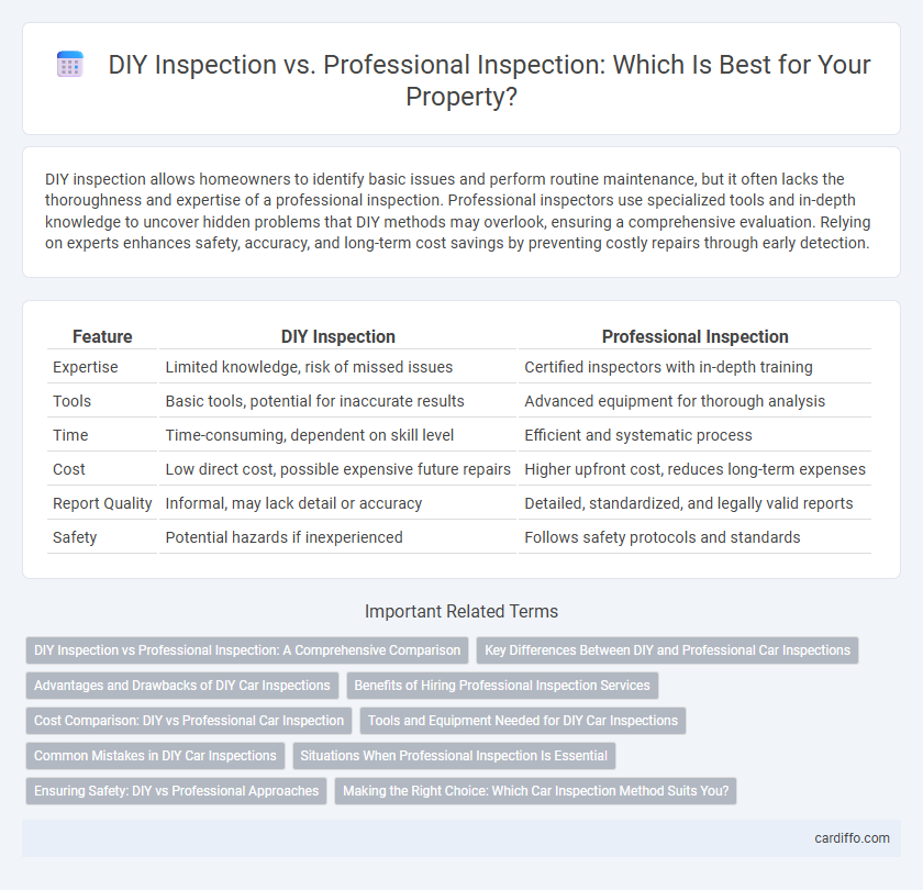 DIY Inspection vs. Professional Inspection: Which Is Best for Your Property?