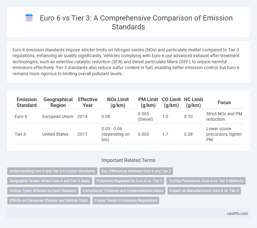 Euro 6 vs Tier 3: A Comprehensive Comparison of Emission Standards