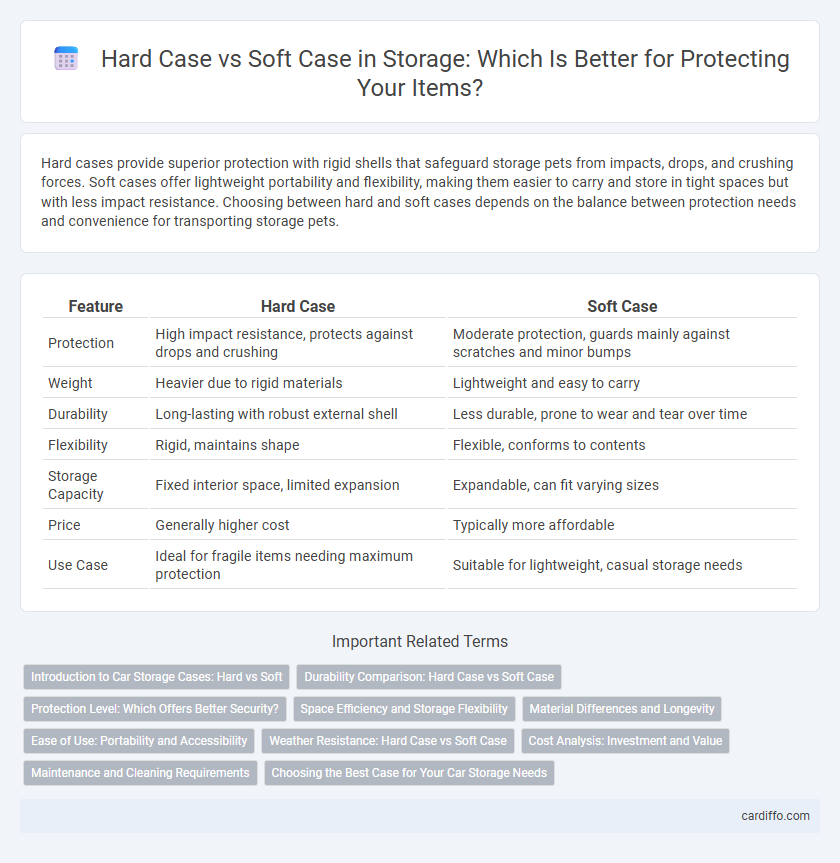 Hard Case vs Soft Case in Storage: Which Is Better for Protecting Your Items?