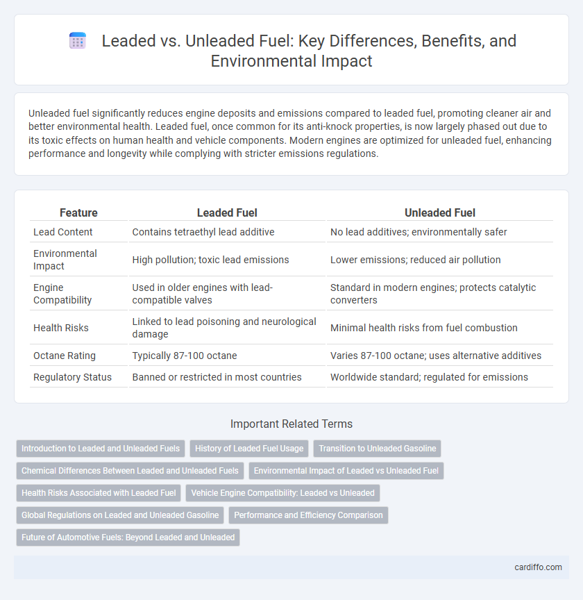 Leaded vs. Unleaded Fuel: Key Differences, Benefits, and Environmental Impact
