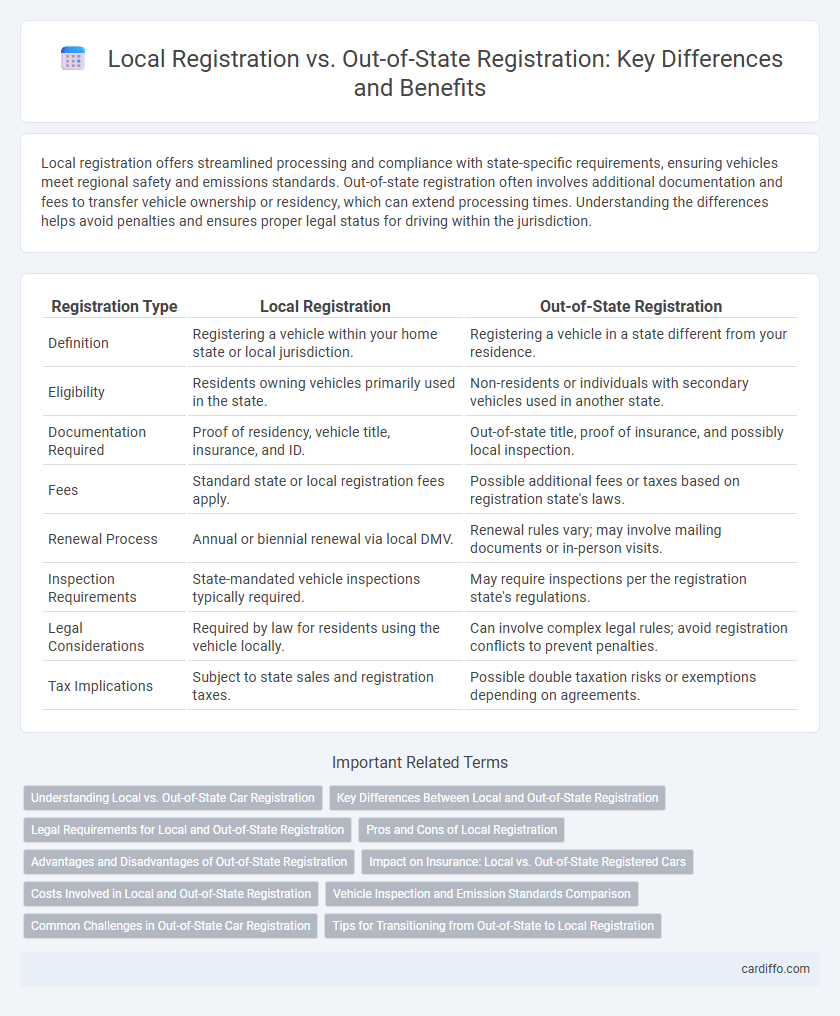 Local Registration vs. Out-of-State Registration: Key Differences and Benefits