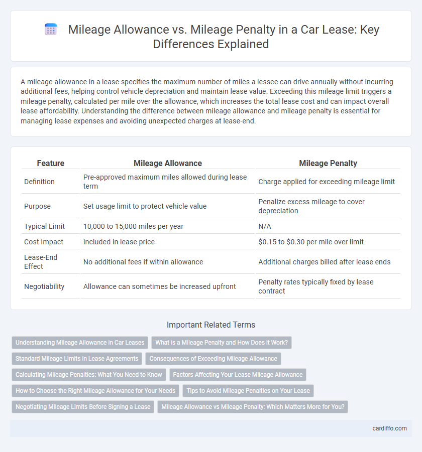 Mileage Allowance vs. Mileage Penalty in a Car Lease: Key Differences Explained