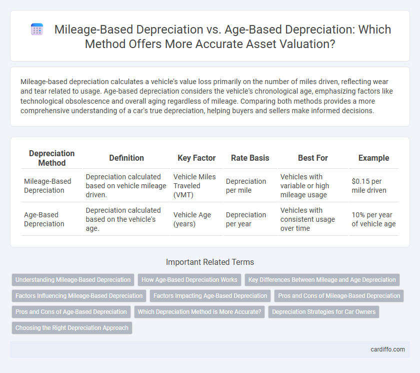 Mileage-Based Depreciation vs. Age-Based Depreciation: Which Method Offers More Accurate Asset Valuation?