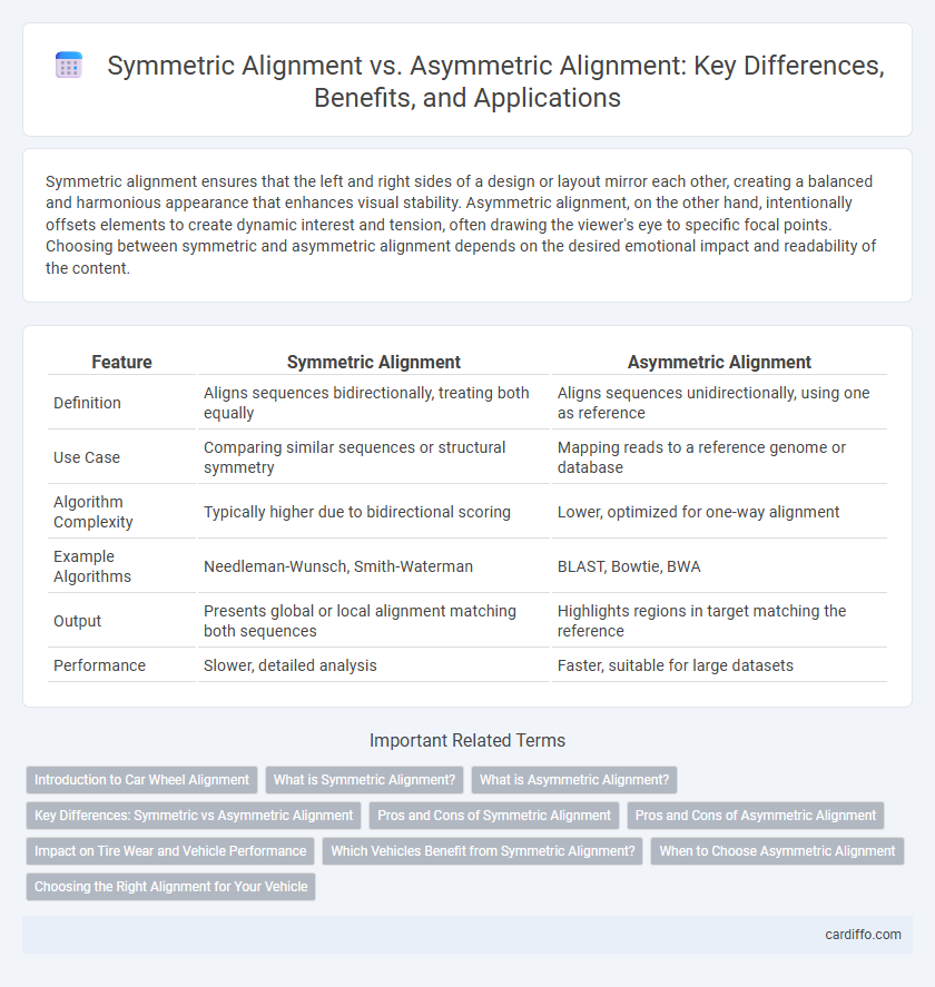Symmetric Alignment vs. Asymmetric Alignment: Key Differences, Benefits, and Applications