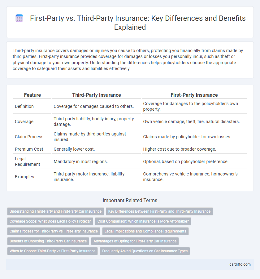 First-Party vs. Third-Party Insurance: Key Differences and Benefits Explained