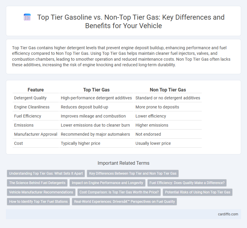 Top Tier Gasoline vs. Non-Top Tier Gas: Key Differences and Benefits for Your Vehicle