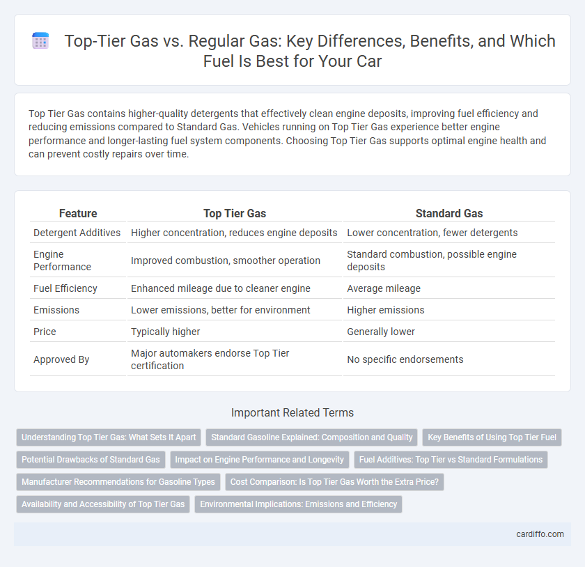 Top-Tier Gas vs. Regular Gas: Key Differences, Benefits, and Which Fuel Is Best for Your Car