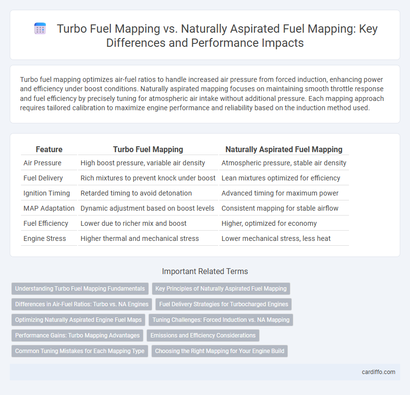 Turbo Fuel Mapping vs. Naturally Aspirated Fuel Mapping: Key Differences and Performance Impacts