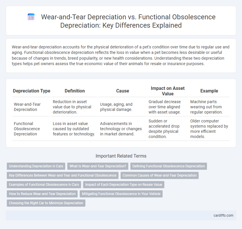 Wear-and-Tear Depreciation vs. Functional Obsolescence Depreciation: Key Differences Explained