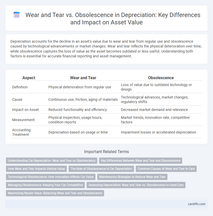 Wear and Tear vs. Obsolescence in Depreciation: Key Differences and Impact on Asset Value