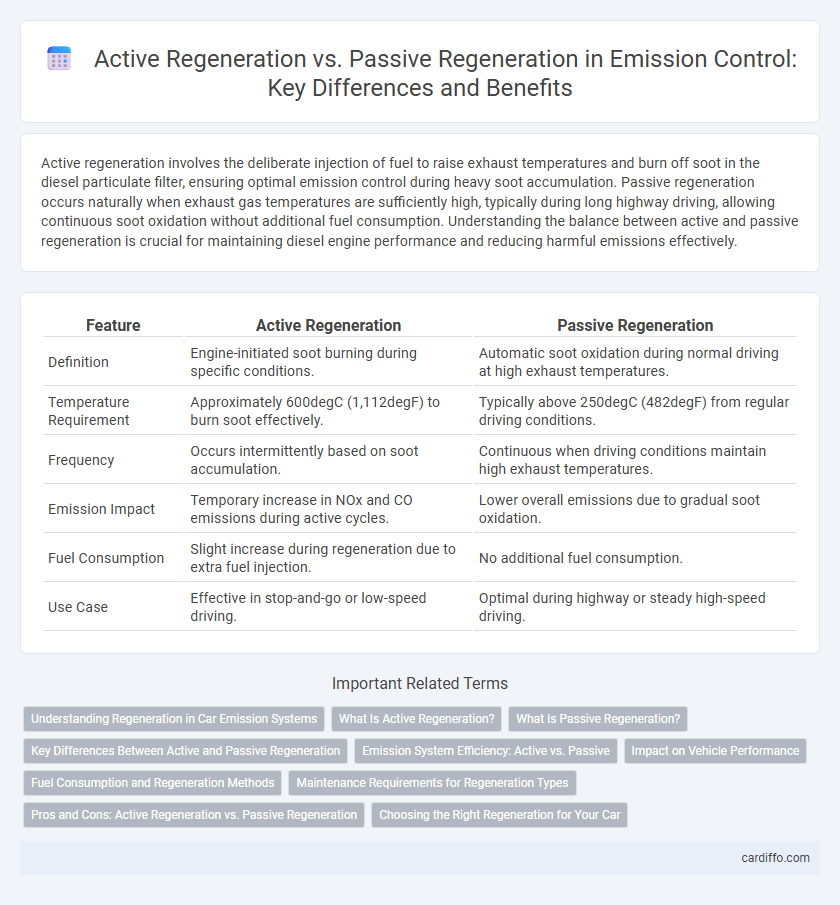 Active Regeneration vs. Passive Regeneration in Emission Control: Key Differences and Benefits
