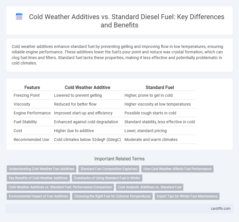 Cold Weather Additives vs. Standard Diesel Fuel: Key Differences and Benefits