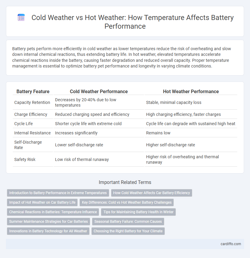 Cold Weather vs Hot Weather: How Temperature Affects Battery Performance