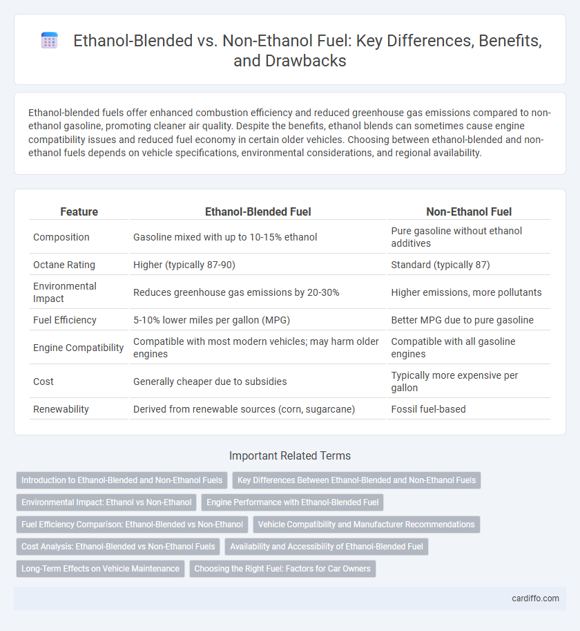 Ethanol-Blended vs. Non-Ethanol Fuel: Key Differences, Benefits, and Drawbacks