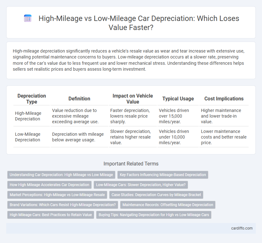 High-Mileage vs Low-Mileage Car Depreciation: Which Loses Value Faster?