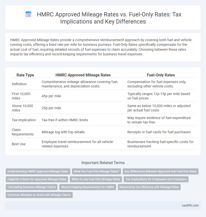 HMRC Approved Mileage Rates vs. Fuel-Only Rates: Tax Implications and Key Differences