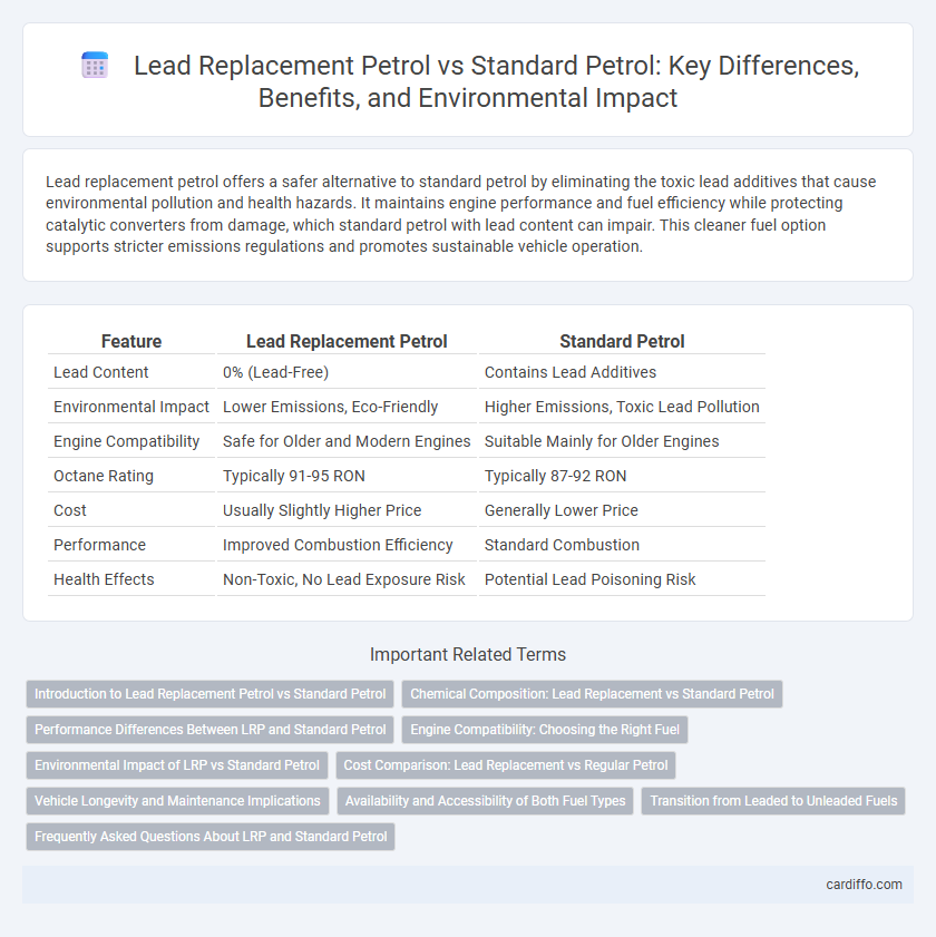 Lead Replacement Petrol vs Standard Petrol: Key Differences, Benefits, and Environmental Impact