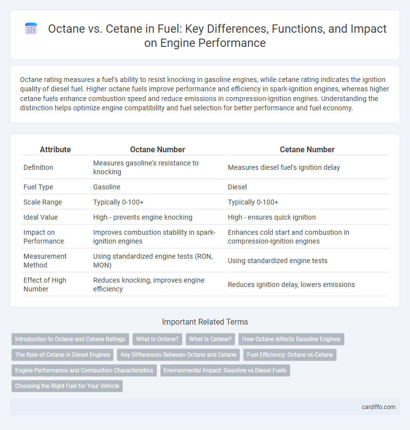 Octane vs. Cetane in Fuel: Key Differences, Functions, and Impact on Engine Performance