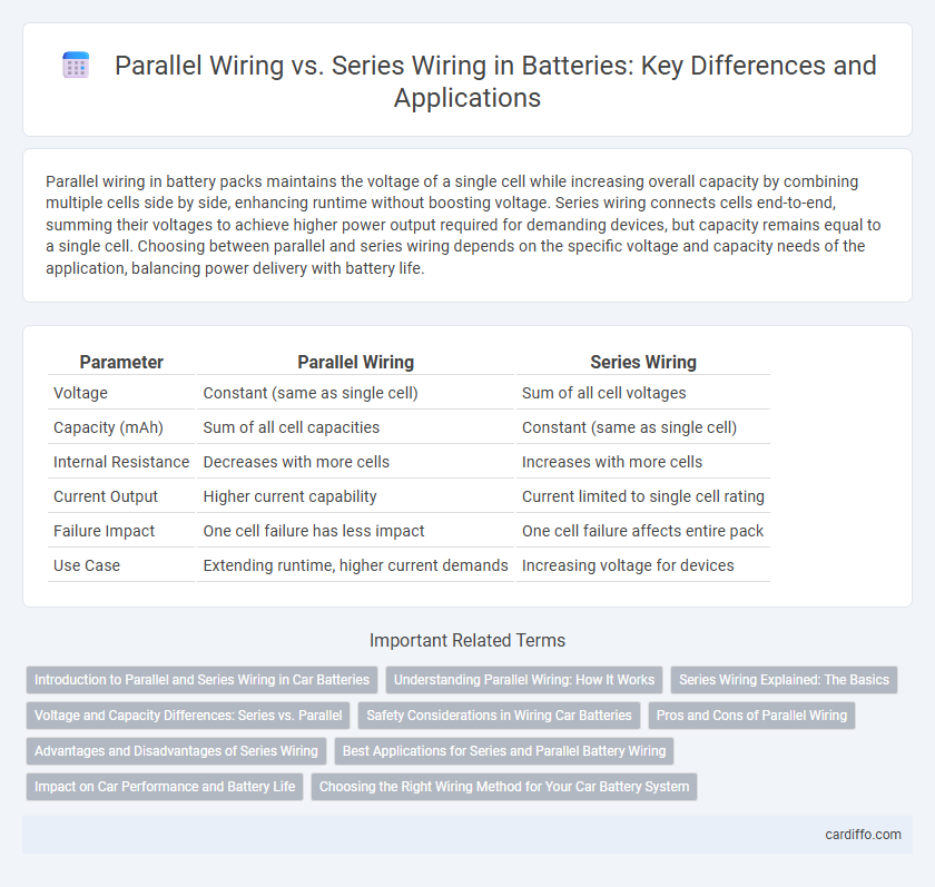 Parallel Wiring vs. Series Wiring in Batteries: Key Differences and Applications