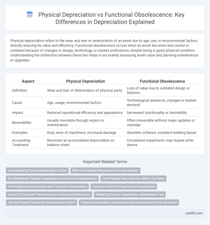 Physical Depreciation vs Functional Obsolescence: Key Differences in Depreciation Explained