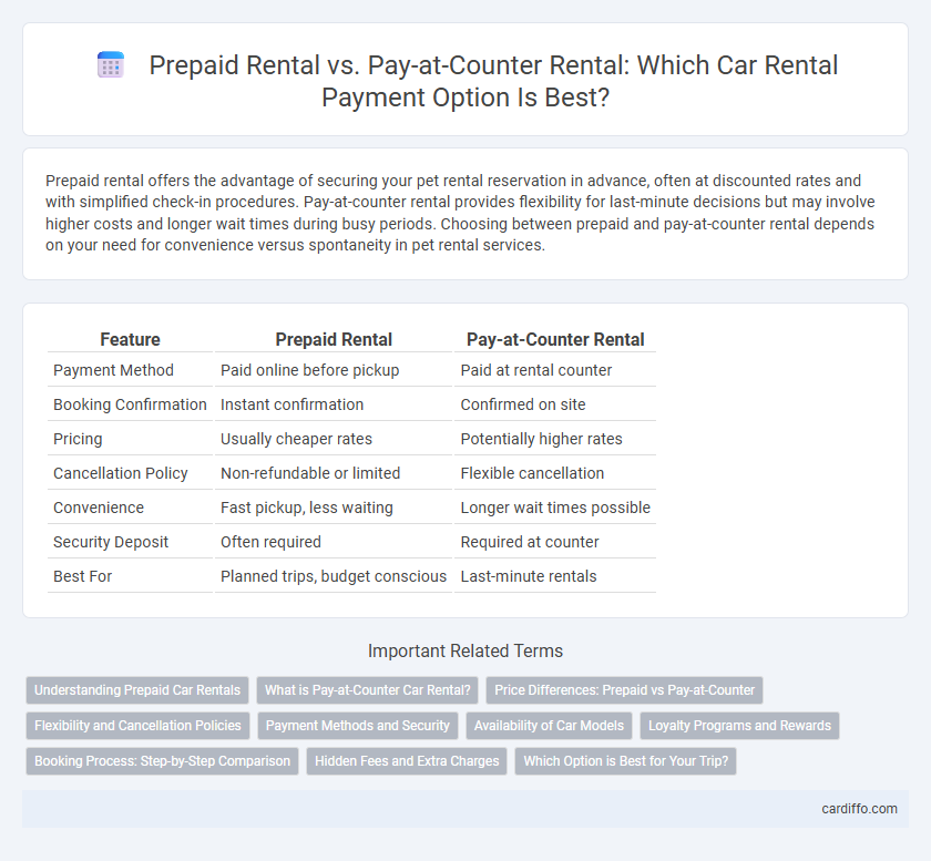 Prepaid Rental vs. Pay-at-Counter Rental: Which Car Rental Payment Option Is Best?