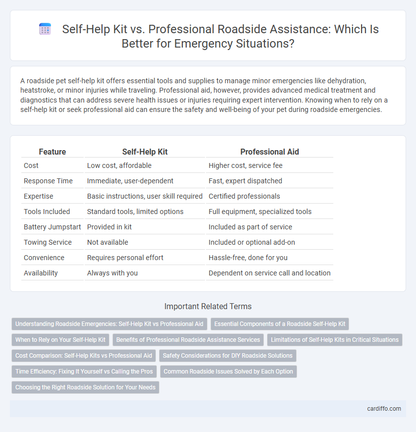 Self-Help Kit vs. Professional Roadside Assistance: Which Is Better for Emergency Situations?