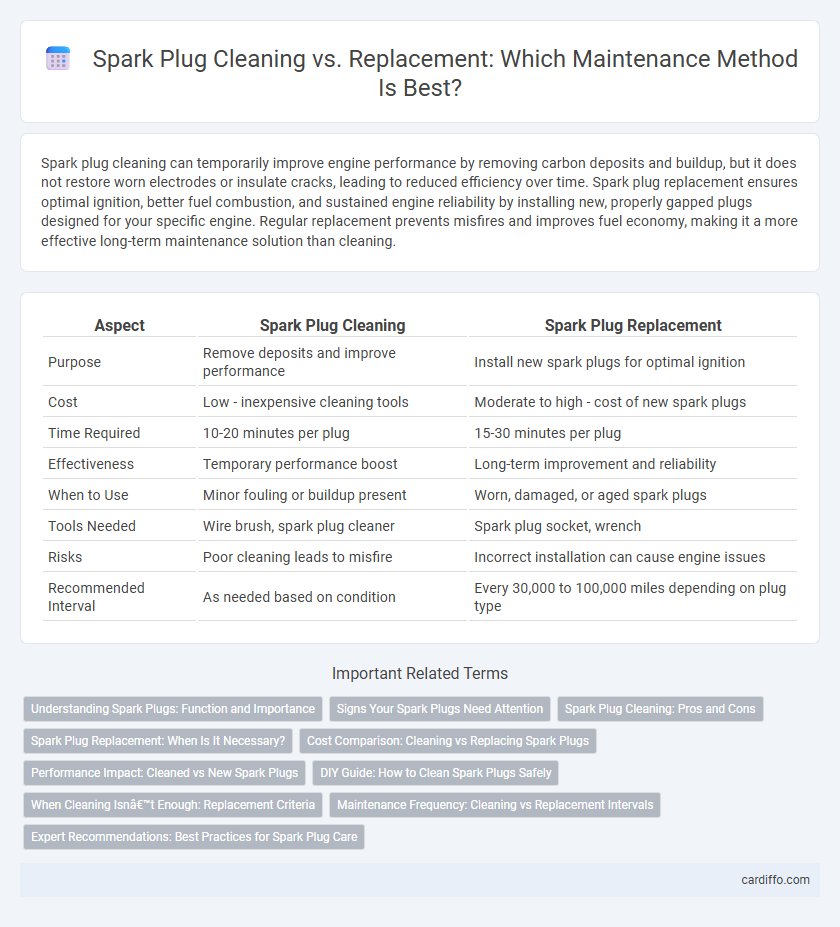 Spark Plug Cleaning vs. Replacement: Which Maintenance Method Is Best?