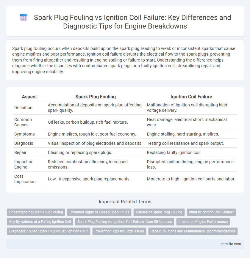 Spark Plug Fouling vs Ignition Coil Failure: Key Differences and Diagnostic Tips for Engine Breakdowns
