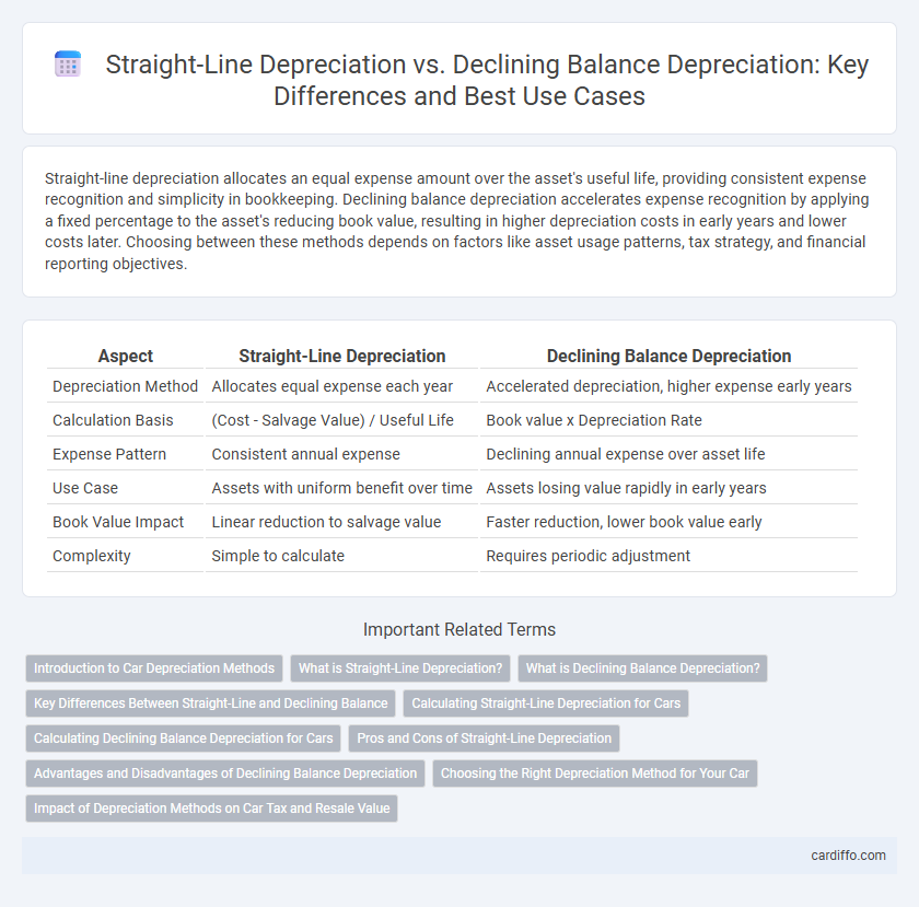 Straight-Line Depreciation vs. Declining Balance Depreciation: Key Differences and Best Use Cases