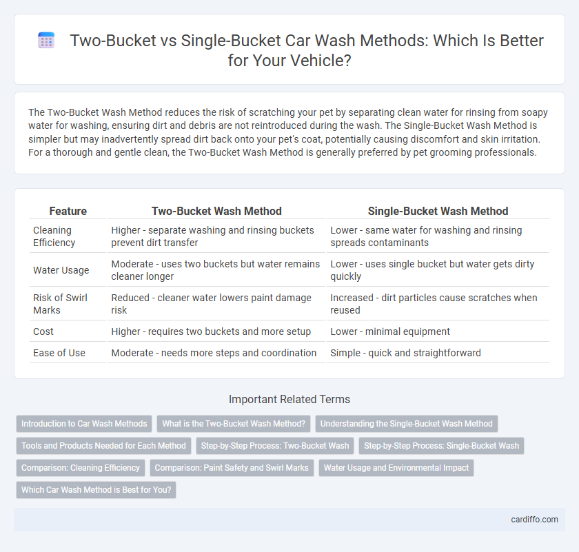 Two-Bucket vs Single-Bucket Car Wash Methods: Which Is Better for Your Vehicle?